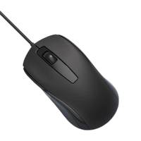 B.O.W 航世 M136U 有线鼠标 1200DPI 黑色