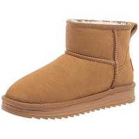 骆驼女鞋2025冬季加绒保暖时尚雪地靴加厚棉鞋休闲短靴女