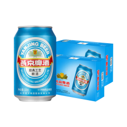 燕京啤酒 蓝听啤酒 330ml*48听