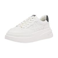 【明星同款】ASH秋季款IMPULS休闲鞋厚底增高松糕小白鞋女 白黑色（码不同） 37