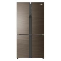Haier 海尔 BCD-606WDCFU1 风冷十字对开门冰箱 606L 玛瑙棕