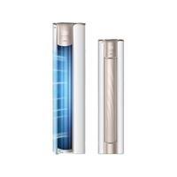 美的（Midea）空调柜机 新一级能效 锐静 变频冷暖智能控温 高温除菌 客厅圆柜立式柜机空调 3匹 一级能效 【锐静 二代】大风口广域送风