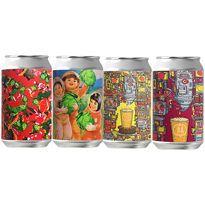  ERGOUPUB 组合装 国产精酿啤酒  1x6x330ml 包装 330ml