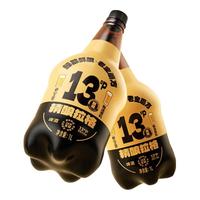老金磨方 13度 精酿啤酒  13度精酿啤酒1L装*4 包装 1L