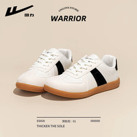 WARRIOR 回力 德训鞋软底休闲小白鞋
