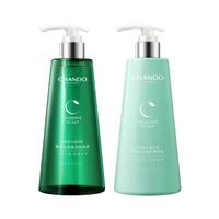  CHANDO/自然堂 舒缓水润保湿 洗发露精华乳洗护发套装