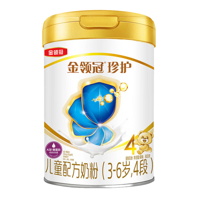 金领冠 珍护系列 儿童奶粉 国产版 4段 900g