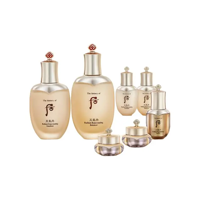 WHOO 后 天气丹花献光彩紧颜护肤礼盒装 (滋养液+滋养乳+滋养霜+精华液+眼霜)