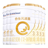 BIOSTIME 合生元 派星系列 幼儿奶粉 国行版 3段 900g*6罐