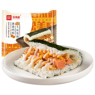 乐肴居 大块饭团 蛋黄肉松味 150g*6个