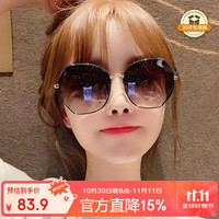 咪凹 ANGELAMIAO 偏光太阳镜女经典百搭时尚开车遮阳大框防晒墨镜