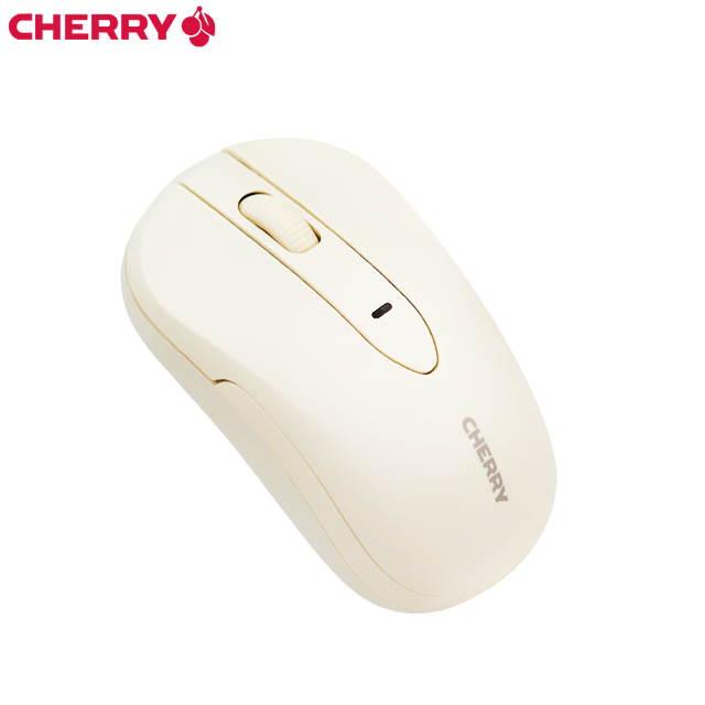 CHERRY 无线鼠标静音办公滑鼠笔记本电脑女生无声通用小巧电池
