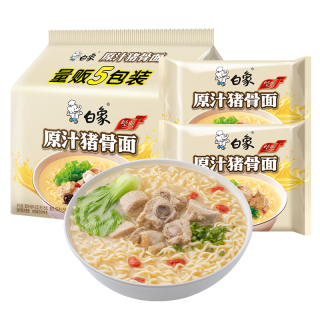 白象 經(jīng)典原汁豬骨面 101g*5袋