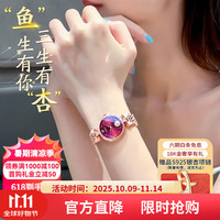 劳士顿 ROSDN 女士机械手表 L2725 18K金镶真钻