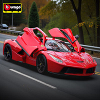 比美高 Bburago Burago） 1:18法拉利拉法跑车模型仿真车模合金汽车收藏摆件玩具男孩礼物