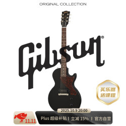 吉普森 Gibson 吉普森 Les Paul Junior EB 电吉他（琴弦*1，拨片*2，琴盒*1，扳手*1，背带*1，证书*2，照片*1，使用手册*1，防伪贴*1）
