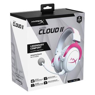 HYPERX Cloud2 7.1声道降噪 霓虹色 3.5mm接口 游戏耳机