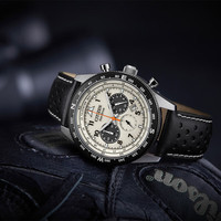 CITIZEN 西铁城 日韩表 FF系列 光动能三眼盘皮带 男表 CA4559-13A