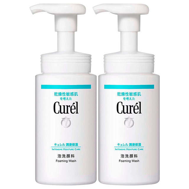 珂润 urél 珂润 保湿洗面奶150ml* 2瓶