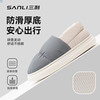 SANLI 三利 棉拖鞋男女冬季包跟棉拖居家室内防滑拖鞋冬 灰色 42-43