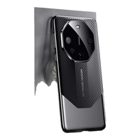 米尼鹿 华为mate60pro手机壳mate70pro保护壳60rs保时捷镜头全包秒变非凡大师超薄防摔碳纤维纹男款硬壳 Mate60RS【铂金版】秒变非凡大师