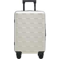 爱华仕 OIWAS方糖箱24英寸行李箱女拉杆箱男大容量托运箱旅行箱密码箱6756白色