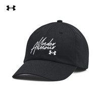 安德玛 UNDERARMOUR） Favorite女子训练运动帽1369790 黑色003 均码
