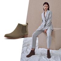 限尺码：Clarks 其乐 Taylor Shine泰勒丝因系列 女士短筒切尔西靴 261