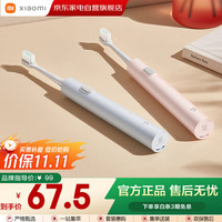 小米 Xiaomi MI）米家电动牙刷成人情侣男女生日礼物软毛超声波实用便携结婚热门商品礼品推荐 T200蓝色