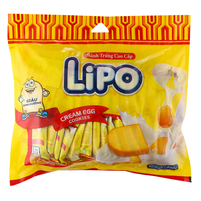 今日必买：Lipo 面包干 原味 300g