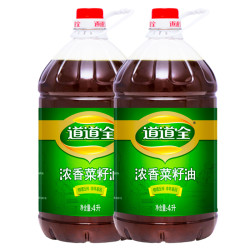 道道全 浓香菜籽油8L