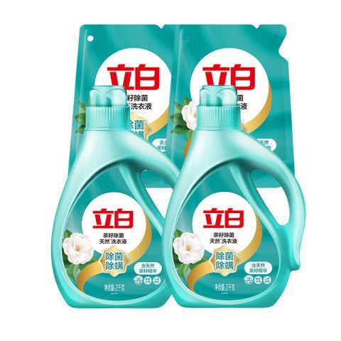 今日必买、PLUS会员：Liby 立白 天然茶籽洗衣液12斤