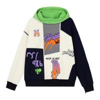 MQD童装男童加绒卫衣2025秋冬季儿童半高领上衣保暖长袖