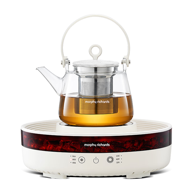  Morphy Richards/摩飞 360°环状煨烤 多功能电陶炉  白色 0.8L