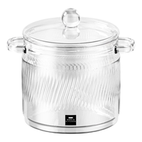 WORLD KITCHEN/康宁 养生壶+全玻璃炖锅+玻璃盖 1.2L