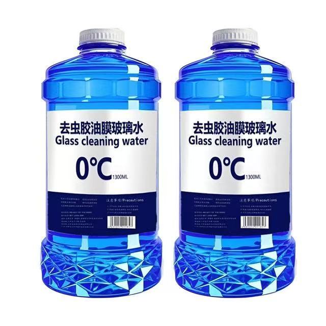朗力 ROLYRO 去虫胶油膜玻璃水 0度 1.3L*2瓶