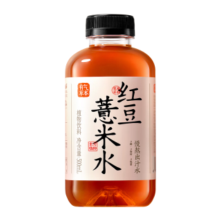 果子熟了 有气草本 红豆薏米水 0脂0能量 500ml*15瓶 整箱