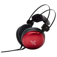 audio-technica 铁三角 A1000z 耳罩式头戴式耳机 黑红色 3.5mm