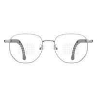 AHT青少年近视眼镜防蓝光变色护眼专业配镜可配防控离焦眼镜 玫瑰金C2 双效星控1.59PC离焦防控镜片