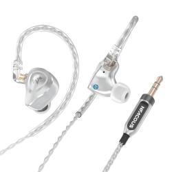 宁梵声学 NM25 高保真HIFI 白色 3.5mm接口 入耳式耳机