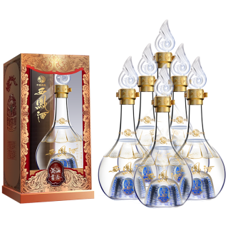 淘金币352.27元：西凤酒 匠酿 酒海窖龄 52度 凤香型白酒 500mL*6瓶整箱装