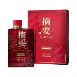 摘要 纯粮高端酒 酱香型白酒  千禧版 500mL 53度
