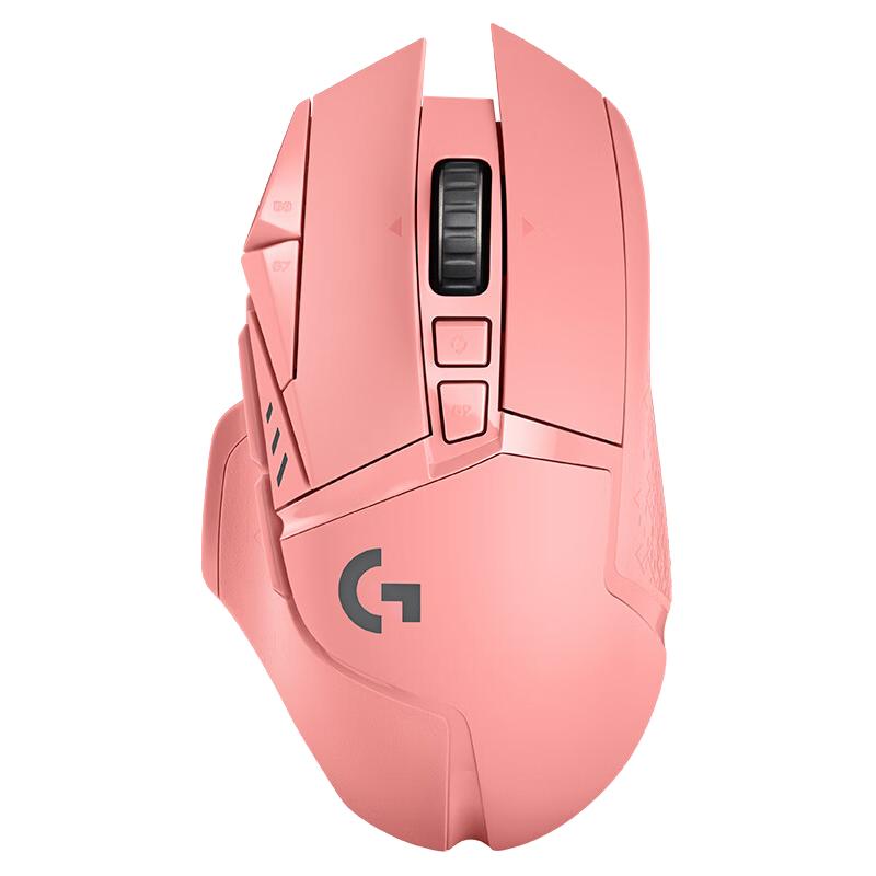 G502无线 蜜桃粉