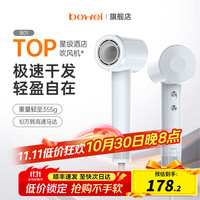 峰洁卫浴 Forge 泊为（BOWEI）高速吹风机B01家用大功率恒温负离子速干不伤发电吹风筒情人节生日女友礼物 B01蓝灰色