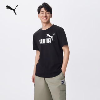 PUMA 宽松简约 短袖T恤