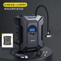 随途汽车充气泵数显车载充气泵便携式汽车迷你充气泵手持越野车打气泵 有线插12V电数显(预设胎压 充满自停)