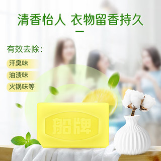 船牌洗衣皂透明皂肥皂柠檬洗衣服香皂226g*12块组合 226g*10块好衣柠檬