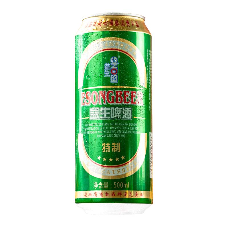  ESONG/益生 清爽型 啤酒  1x9x500ml 包装 500ml
