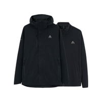  ANTA/安踏 三合一 冲锋衣 可拆卸内胆 帽领