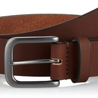 Timberland 男士 经典牛仔腰带 Dark Brown